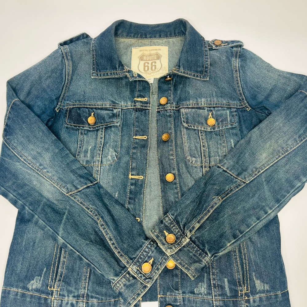Route 66 dark wash Blue Jeans